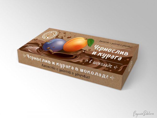 №2 Чернослив и курага в шоколаде, 220г в Лесосибирске