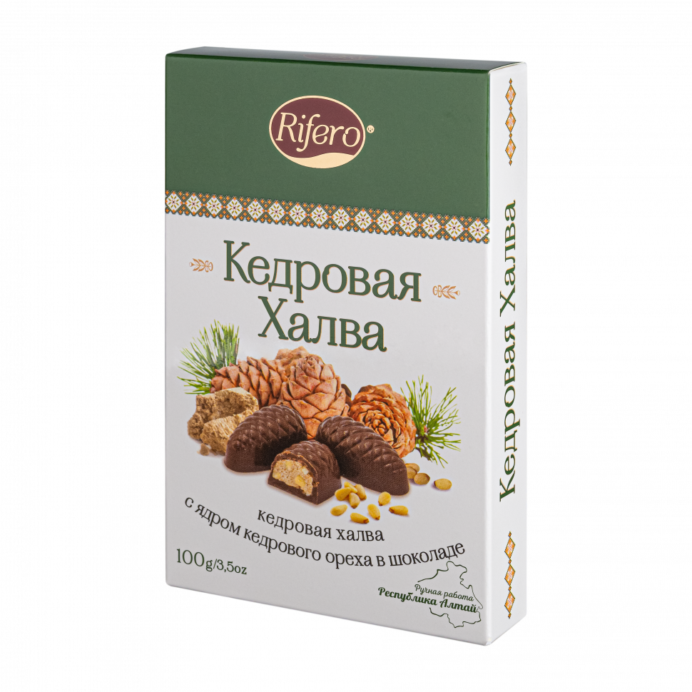  Риф и ко Конфеты "Кедровая халва" 100г   в Лесосибирске