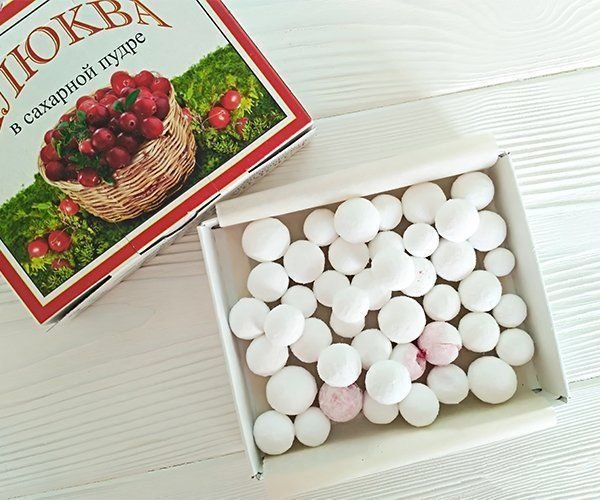 №2 Клюква в сахаре 125г в Лесосибирске