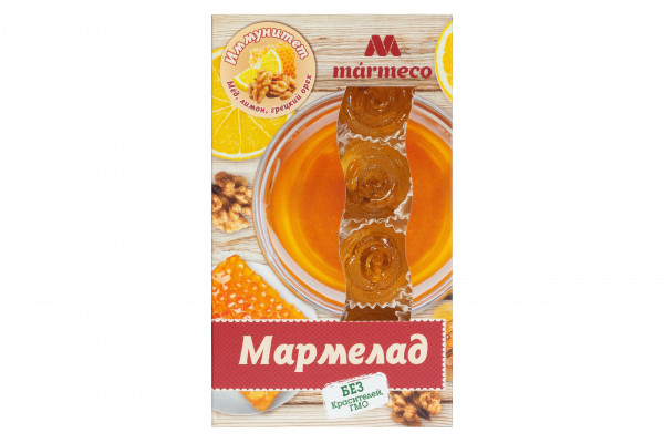 №2 Мармелад "Иммунитет"  Мёд, лимон, грецкий орех, 180г  в Лесосибирске